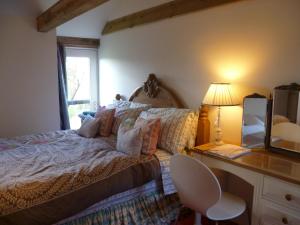 Moaps Farm Bed and Breakfast, welcome, check in from 5 pm tesisinde bir odada yatak veya yataklar