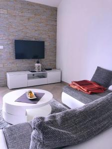 TV a/nebo společenská místnost v ubytování Apartments Roko Kolinda