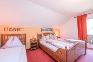 Voodi või voodid majutusasutuse Ski- und Wander Appartements Schiffer toas