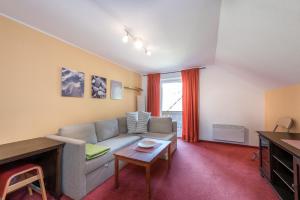 Istumisnurk majutusasutuses Ski- und Wander Appartements Schiffer