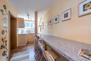 Köök või kööginurk majutusasutuses Ski- und Wander Appartements Schiffer