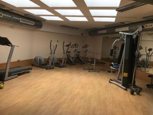 Fitness centrum a/nebo fitness zařízení v ubytování Apartment