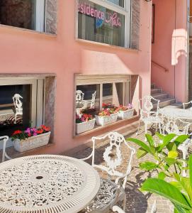 En balkon eller terrasse på Residence Rosa