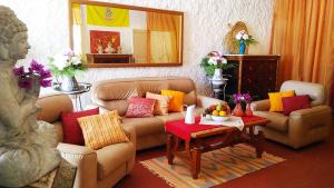 Posezení v ubytování Hotel Villa Augustus