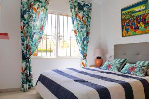 Postel nebo postele na pokoji v ubytování Smart Villa Cabo de Palos + 37 fotografií