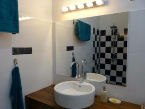 Koupelna v ubytování Madla rooms