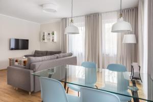Posteľ alebo postele v izbe v ubytovaní Olymp 114 i 120 z basenem, sauną i jacuzzi w cenie
