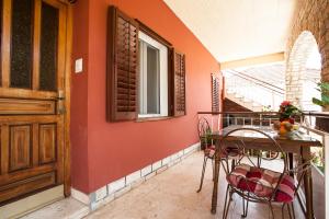 Balkón alebo terasa v ubytovaní Apartments Aria