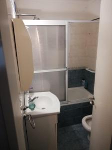 Ванная комната в Departamento Víctoria