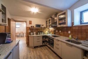 Cucina o angolo cottura di Pernštejnův statek