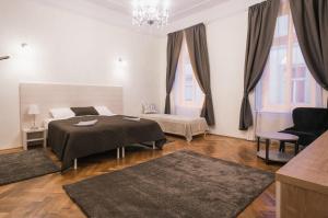 Postel nebo postele na pokoji v ubytování Ozone Private Rooms