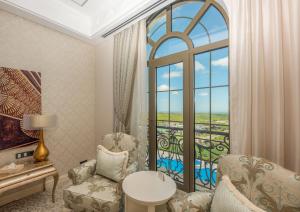 Quba Palace Hotel & Golf Resort的休息区