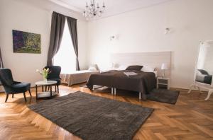 Posezení v ubytování Ozone Private Rooms