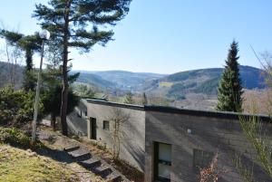 Bergsutsikt från semesterhuset