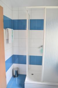 Vonios kambarys apgyvendinimo įstaigoje Apartments Dragun
