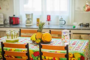 Comida en la casa vacacional o alrededores