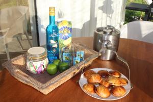Comida en la casa vacacional o alrededores