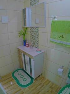 Koupelna v ubytování Residencial Recanto Paraíso BC - Flat