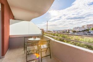 Balkón nebo terasa v ubytování Apartments Karlo