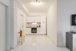 Kuchyň nebo kuchyňský kout v ubytování Apartments Karlo