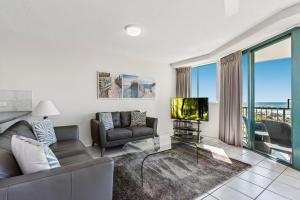 Posezení v ubytování Key Largo Maroochydore