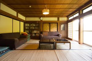 Posezení v ubytování Guest House Takazuri-KITA