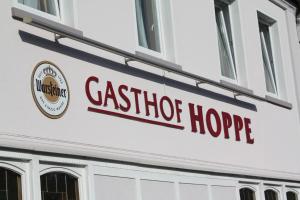 Certifikát, hodnocení, plakát nebo jiný dokument vystavený v ubytování Gasthof Hoppe