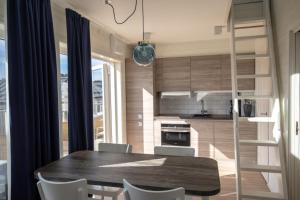 Köök või kööginurk majutusasutuses Kosterbaden
