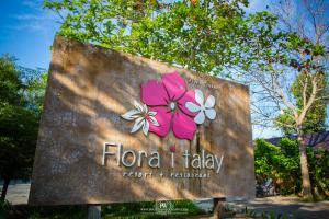 Zahrada ubytování Flora I Talay
