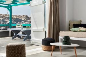 Część wypoczynkowa w obiekcie Terra Mare Suites
