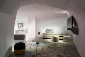 Posezení v ubytování Terra Mare Suites