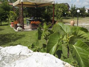 A garden outside Il Casale Della Fornace