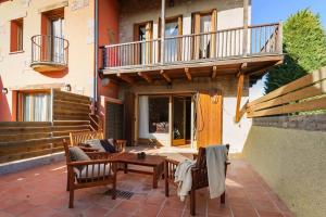 Balkón nebo terasa v ubytování Apartamento Can Trona 1B Vall de Bas