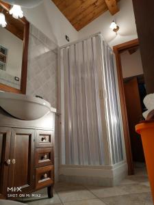 Ένα μπάνιο στο Agriturismo Casa Della Nonna