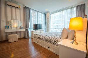 Postel nebo postele na pokoji v ubytování My Resort Hua-Hin A302 + 64 fotografií