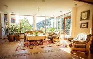 Posezení v ubytování Hotel Garni Sonnblick