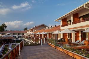 Edificio in cui si trova il resort