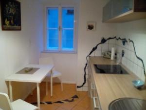 Kuchyňa alebo kuchynka v ubytovaní Appartement Donaustrand