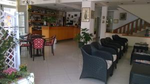 Posezení v ubytování Hotel Liliana