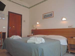 Postel nebo postele na pokoji v ubytování Hotel Liliana