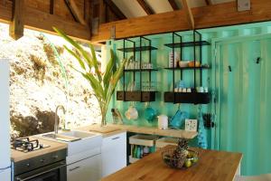 Cucina o angolo cottura di Buddha Bleu