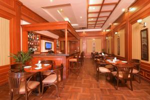 Posezení v ubytování Chanakya Bnr Hotel