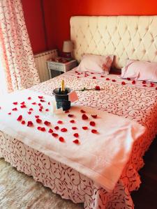 Uma cama ou camas num quarto em Alojamento Local S. Bartolomeu