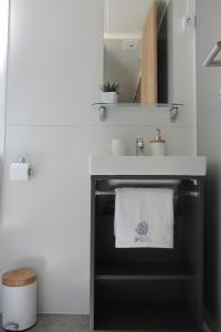 Koupelna v ubytování Mobile Homes Albatross