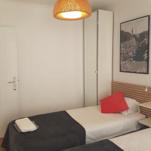 Tempat tidur dalam kamar di Fabulous Apartaments