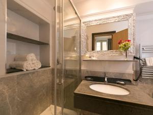 A bathroom at DK Suites