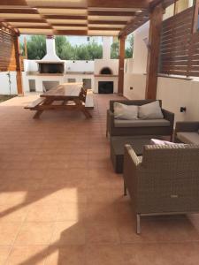 Posezení v ubytování Villa LouLa
