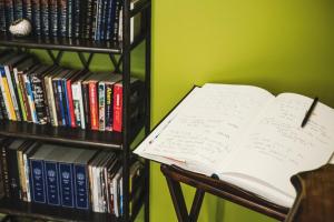Biblioteka w hotelu