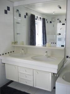 Koupelna v ubytování Ferienhaus Ebnerle