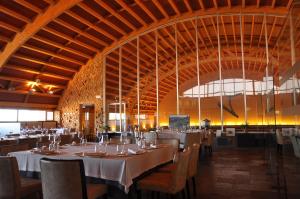 En restaurant eller et andet spisested på Hotel Bodega Pago del Vicario